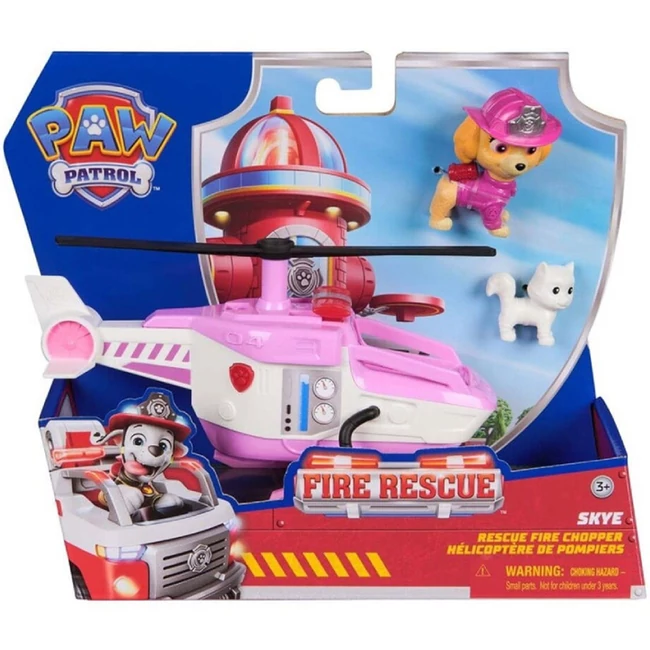 Mancs Őrjárat Fire Rescue: Skye helikoptere – Spin Master