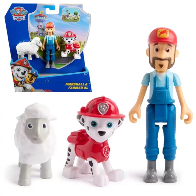 Mancs őrjárat: Story Marshall és Farmer Al figura szett – Spin Master