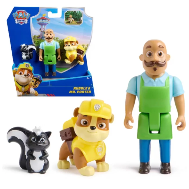 Mancs őrjárat: Story Rubble és Mr. Porter figura szett – Spin Master