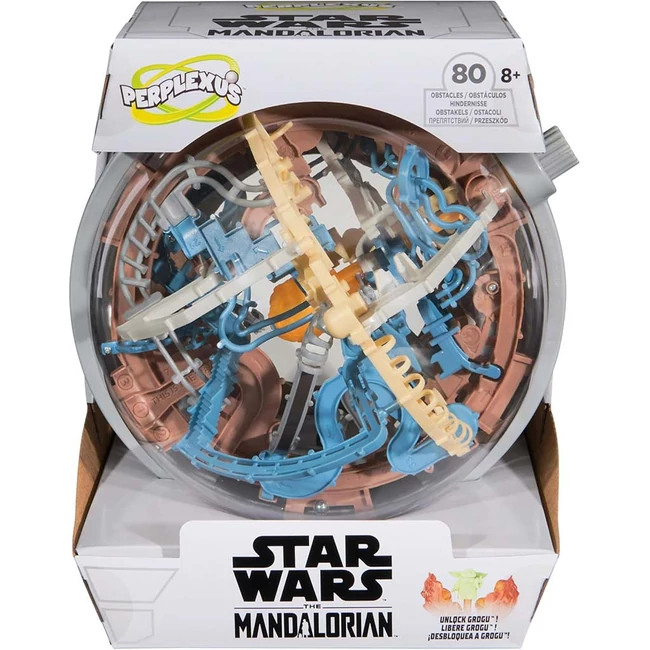 Perplexus Star Wars Mandalorian ügyességi gömbjáték – Spin Master