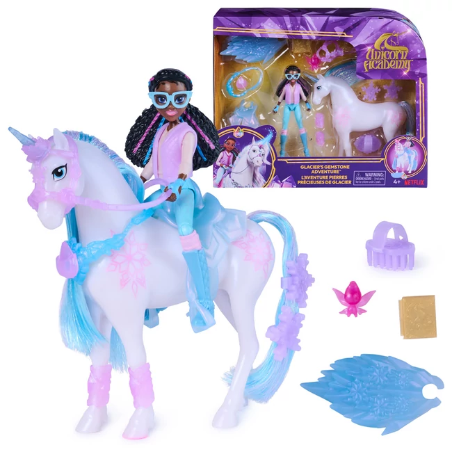 Unikornis Akadémia: Glacier drágaköves kalandja story csomag – Spin Master
