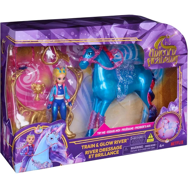 Unikornis Akadémia: Világító River unikornis kiegészítőkkel – Spin Master