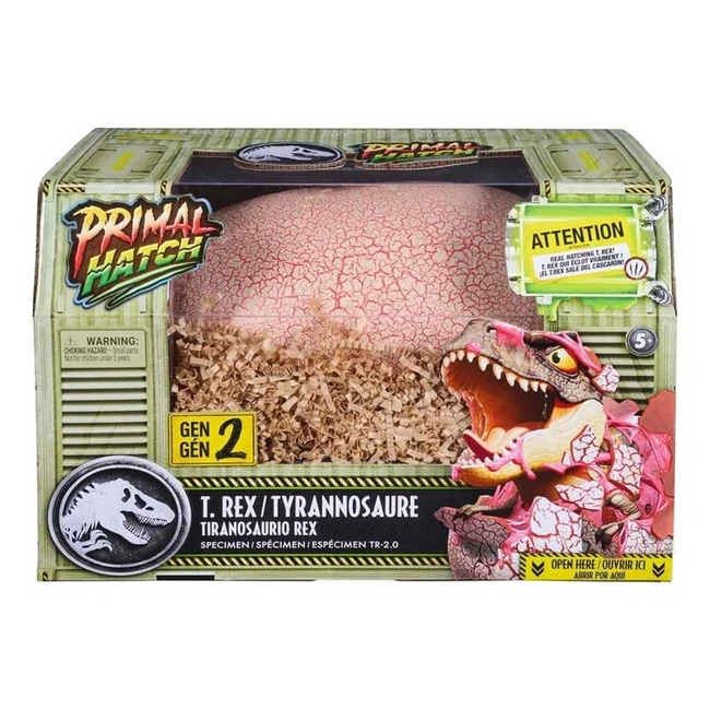 Primal Hatch Interaktív T-Rex dinoszaurusz tojásban 2.0 - Spin Master