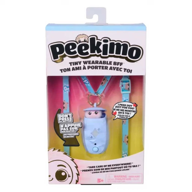 Peekimo Interaktív kék állatka - Boo - Spin Master