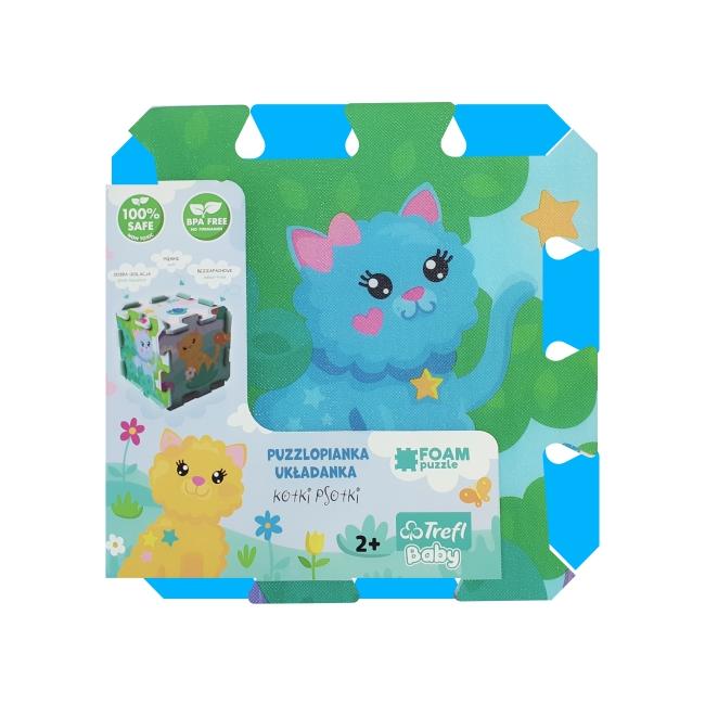 Csintalan cicák szivacs puzzle – Trefl