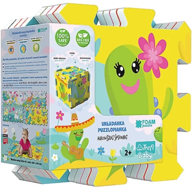 Daloló kaktuszok szivacs puzzle – Terfl