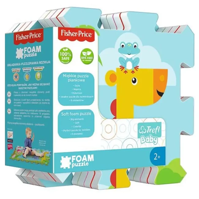 Fisher-Price Állatos szivacs puzzle – Trefl