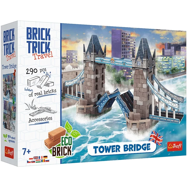 Brick Trick téglából építünk: Tower Bridge 290 darabos építőjáték - Trefl
