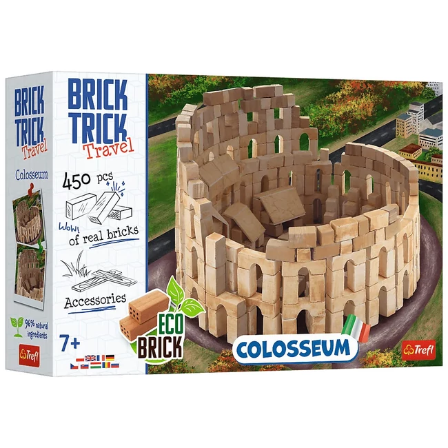 Brick Trick téglából építünk: Colosseum 450 darabos építőjáték - Trefl