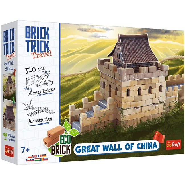 Brick Trick téglából építünk: Kínai Nagy Fal 310 darabos építőjáték - Trefl