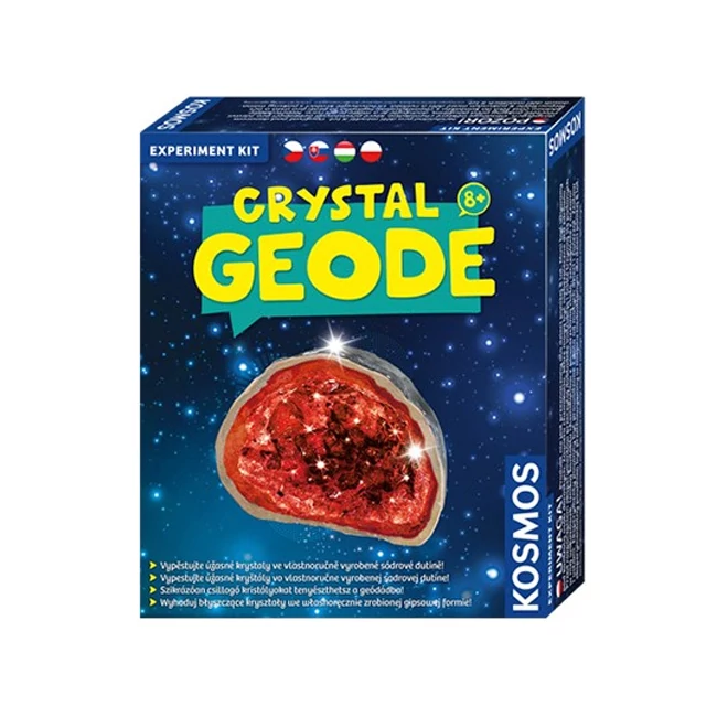 FunScience Crystal Geode kísérletező készlet