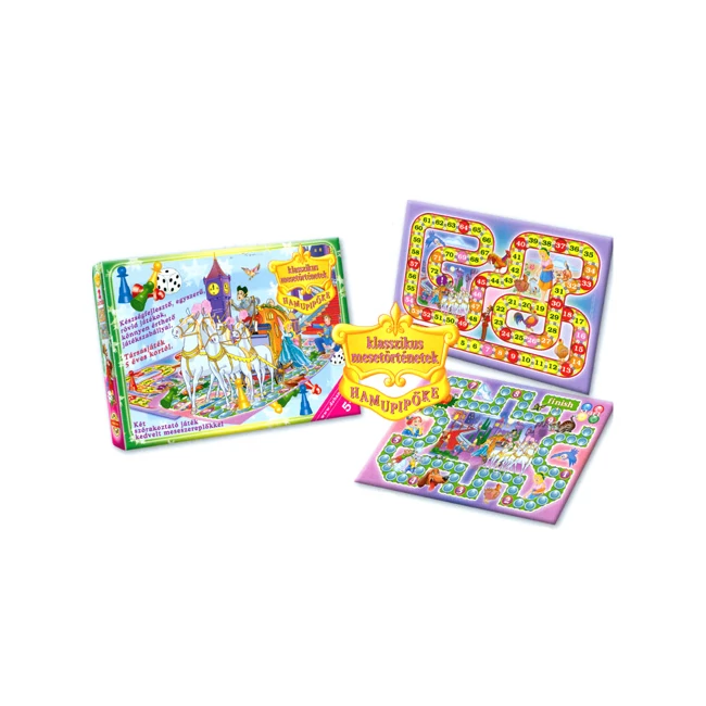 Hamupipőke két mesés társasjáték – D-Toys