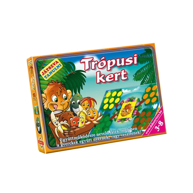 Trópusi kert készségfejlesztő társasjáték – D-Toys