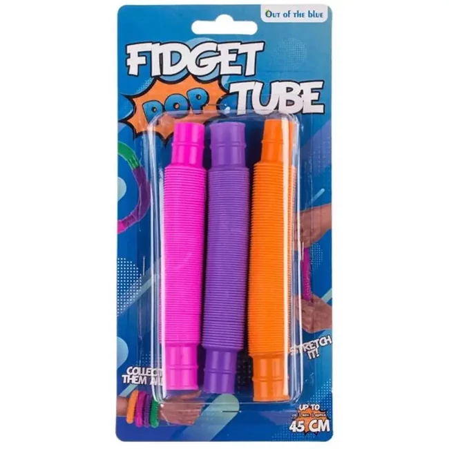 Fidget POP Tube hajlítható csövek 3 db-os szett