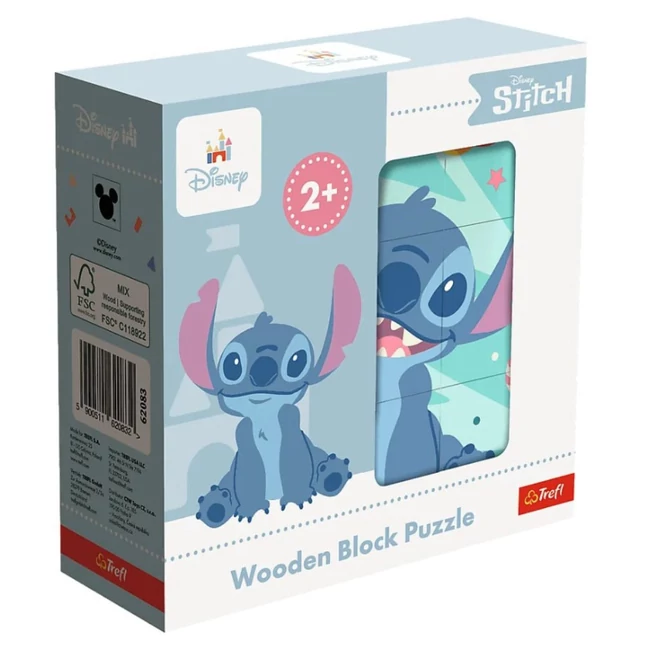 Stitch 9 db-os kocka kirakó – Trefl