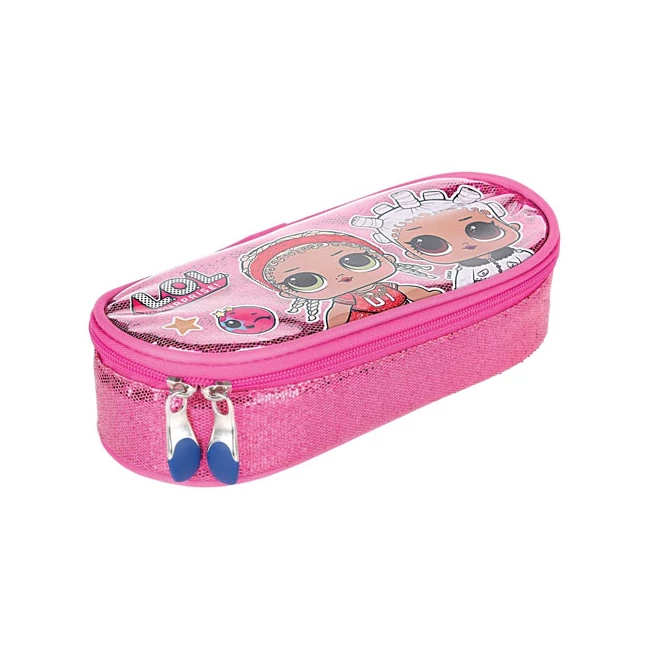 L.O.L. Surprise ovális pink tolltartó 4,5×22,5×10 cm