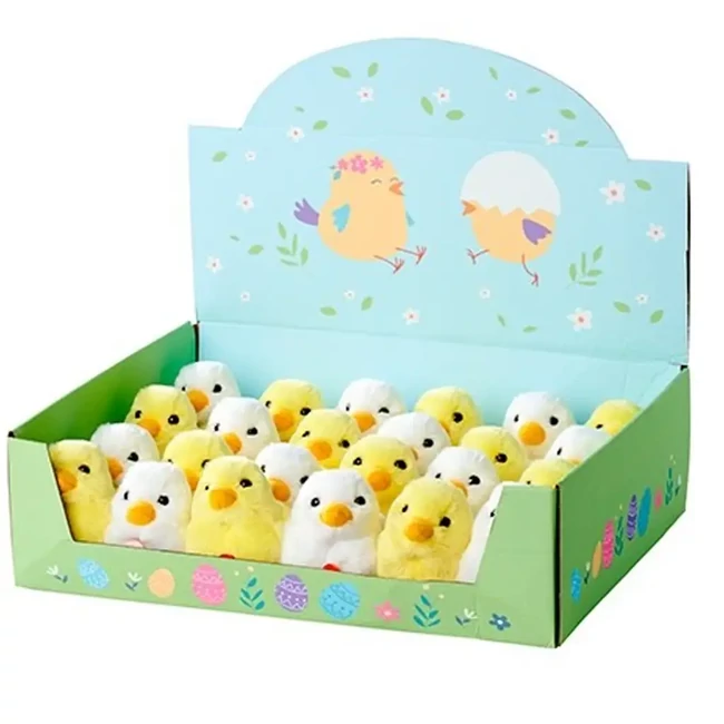 Nicotoy plüss csibe hanggal 9 cm többféle változatban – Simba Toys