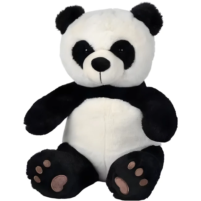 Nicotoy: Ülő panda plüssfigura 33 cm – Simba Toys