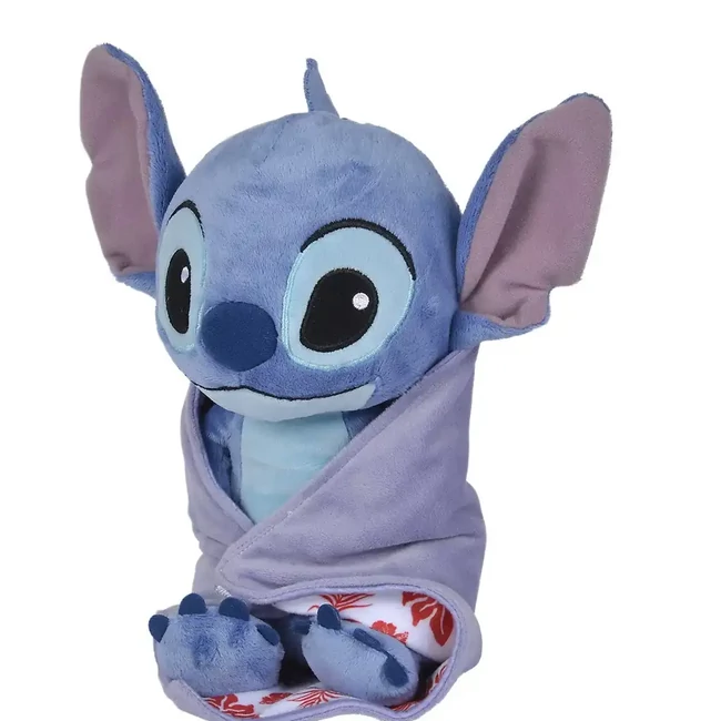 Disney: Stitch plüss figura takaróval 25 cm – Simba Toys