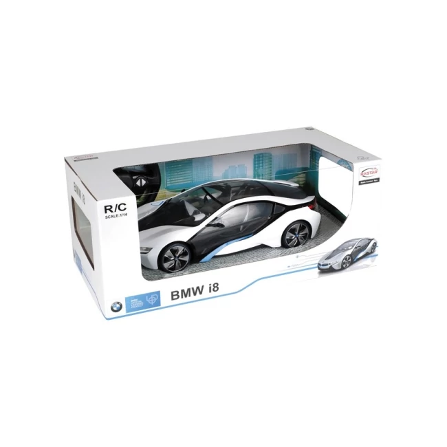 RC BMW i8 Concept távirányítós autó 1/14 ezüst-fekete – Mondo