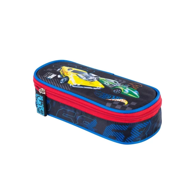 Hot Wheels kihajtható ovális tolltartó