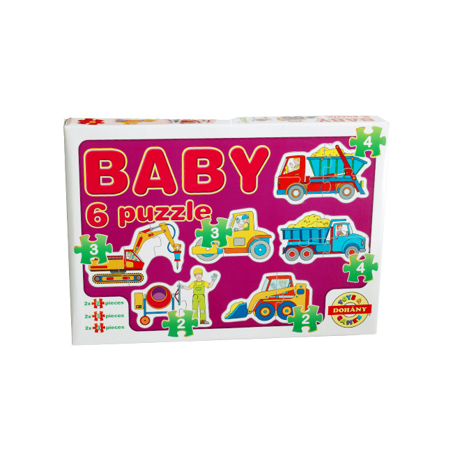 Baby Puzzle munkagépek – D-Toys