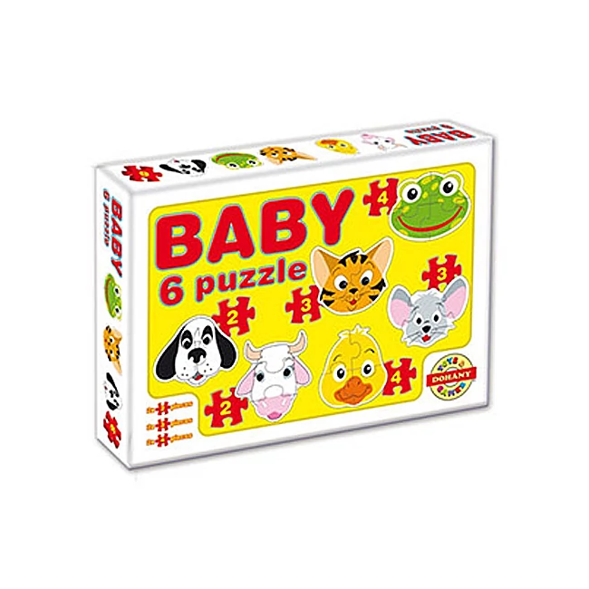 Baby Puzzle háziállatok – D-Toys