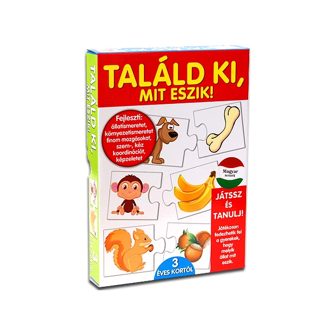 Találd ki mit eszik! párkereső játék