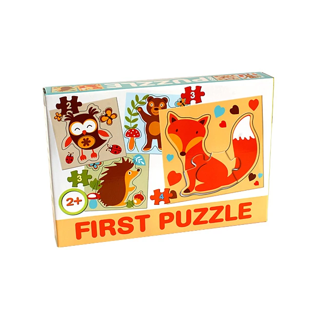 Erdei állatos Bébipuzzle – D-Toys