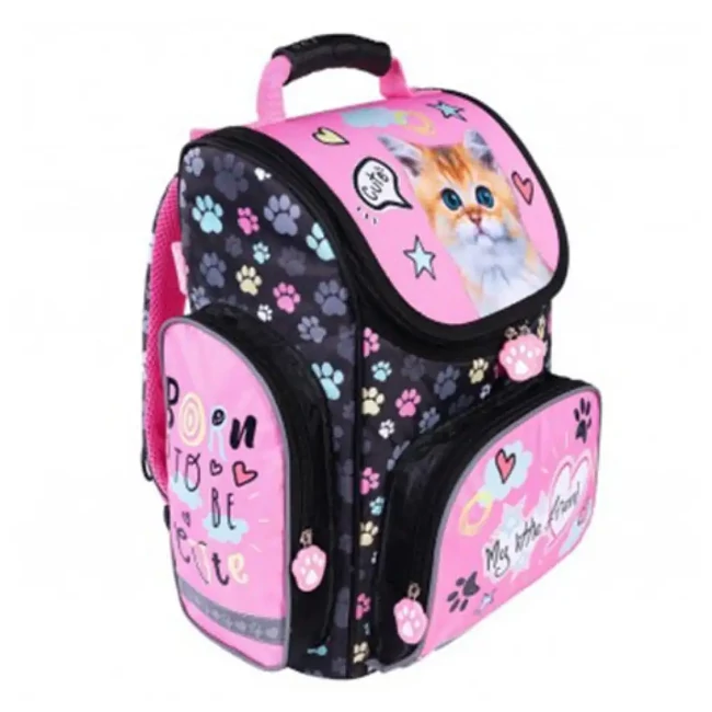 My little friend Cute cicás pink iskolatáska 35,5×27,5×16 cm
