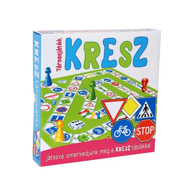 Kresz társasjáték – D-toys