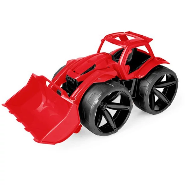 Maximus Traktor piros színben 68 cm-es