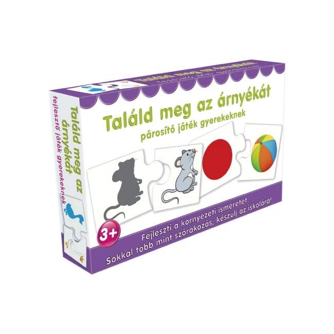 Találd meg az árnyékát párosító játék