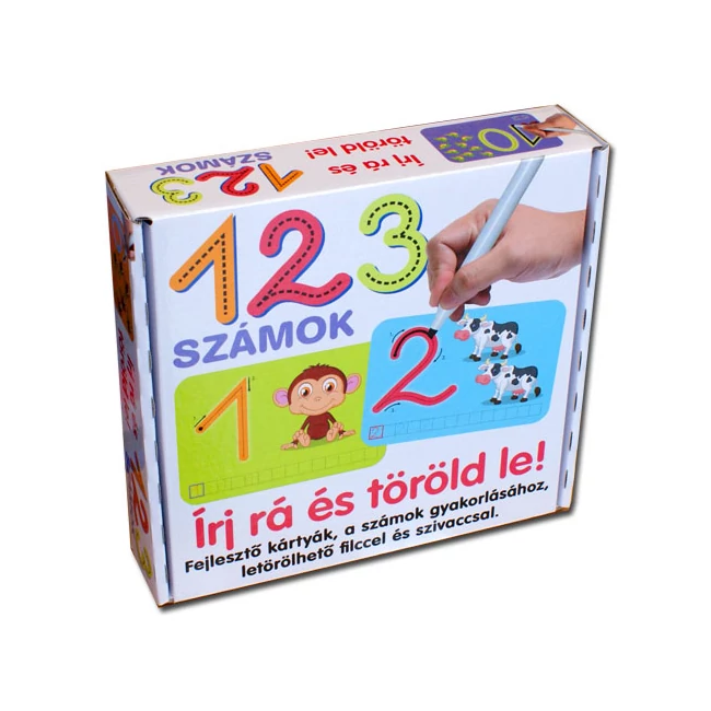 123 számok fejlesztő játék