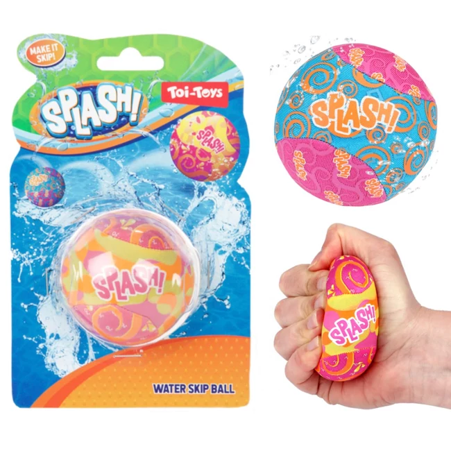 Splash vízen pattogó labda 7 cm-es több változatban