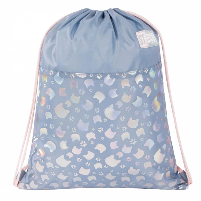 St.Right Silver Cats tornazsák, sportzsák 43×32 cm
