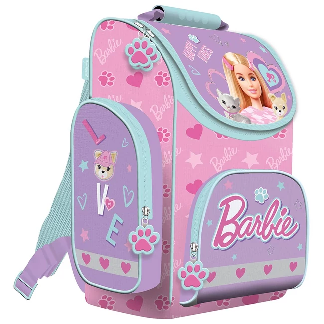 Barbie ergonomikus iskolatáska, hátizsák 35,5×27,5×16 cm