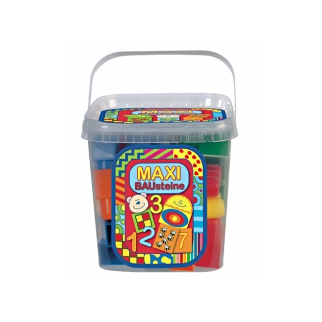 Maxi Blocks Bausteine építőkockák dobozban – D-Toys