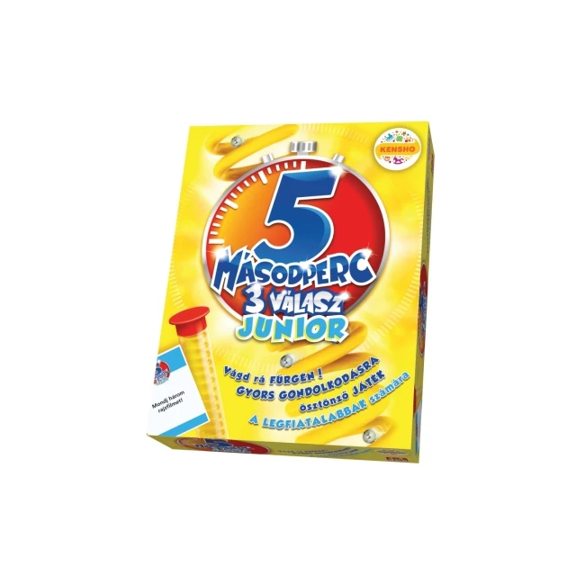 5 másodperc 3 válasz Junior társasjáték
