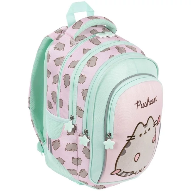 Pusheen rózsaszín iskolatáska, hátizsák BPL58 40×29×19 cm