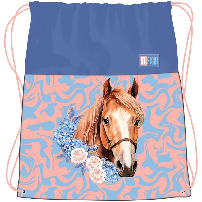 St.Right Romantic Horse lovas tornazsák, sportzsák 34×43 cm
