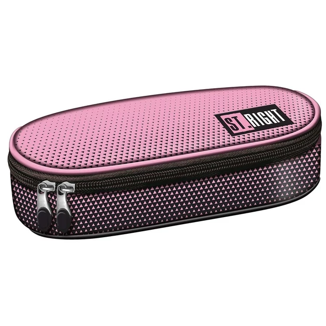 St.Right Pink Gradient ovális tolltartó PC01 23×9,5×6 cm