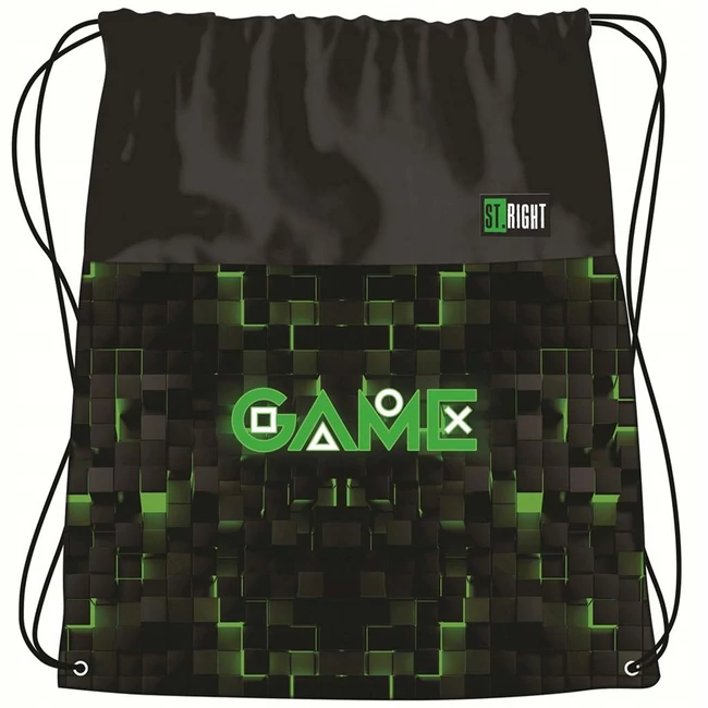 St.Right Green Game tornazsák, sportzsák 43×34 cm