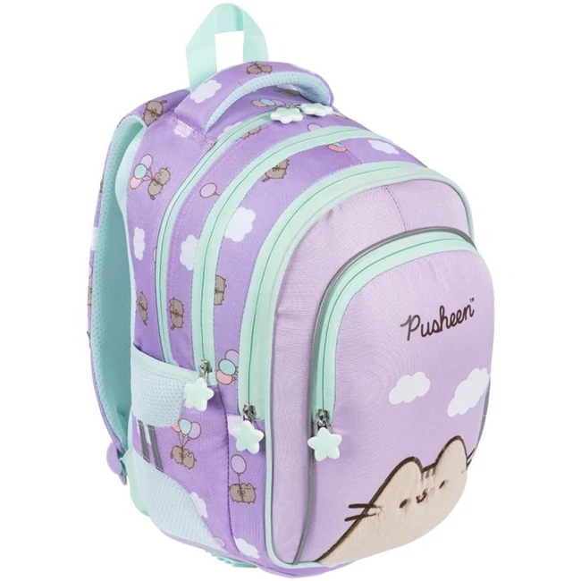 Pusheen Violet ergonomikus iskolatáska, hátizsák BPL58 40×29×19 cm