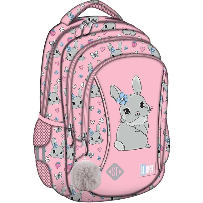 St.Right Cute Rabbit ergonomikus iskolatáska, hátizsák BP26 39×27×17 cm