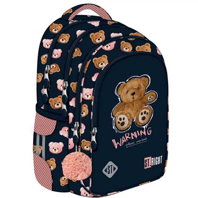 St.Right Teddy Bear macis iskolatáska, hátizsák BP58 40×28×18 cm