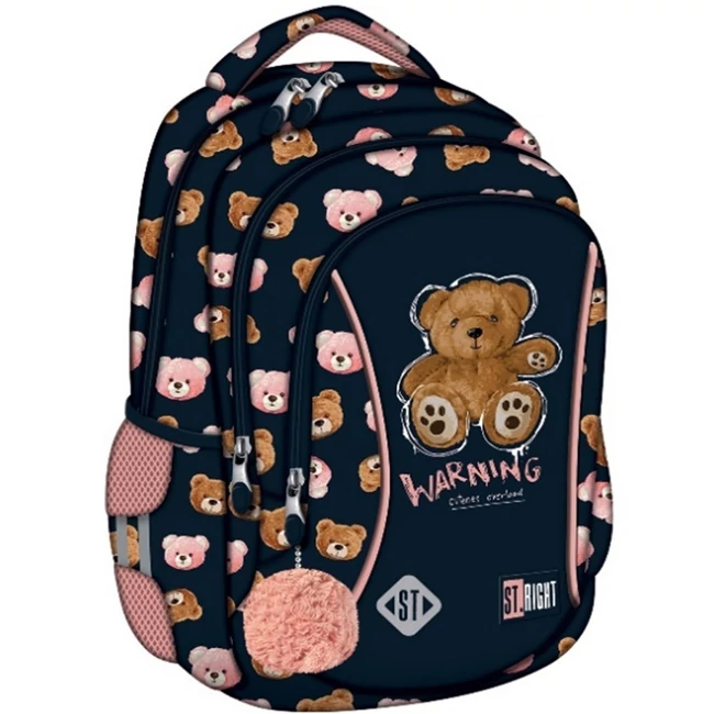 St.Right Teddy Bear macis iskolatáska, hátizsák BP26 39×27×17 cm