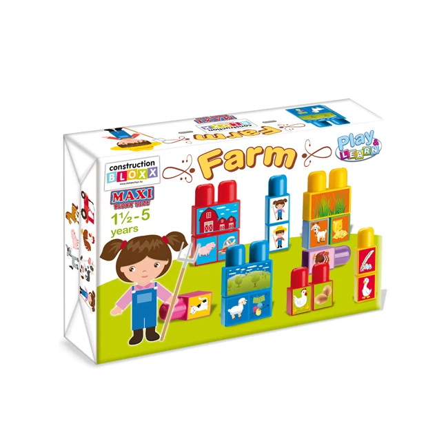 Maxi Bloks Farm építőjáték