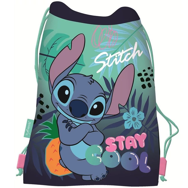Stitch stay cool tornazsák, sportzsák 42×32 cm