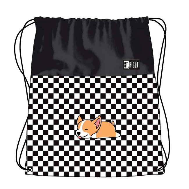 St.Right Sleepy Corgi tornazsák, sportzsák 43×34 cm